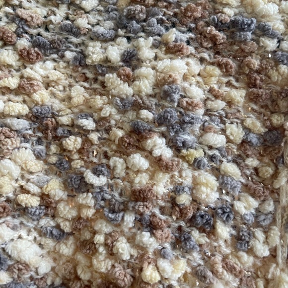 Boucle boutique cardigan sweater with pockets size small/medium - Picture 4 of 5